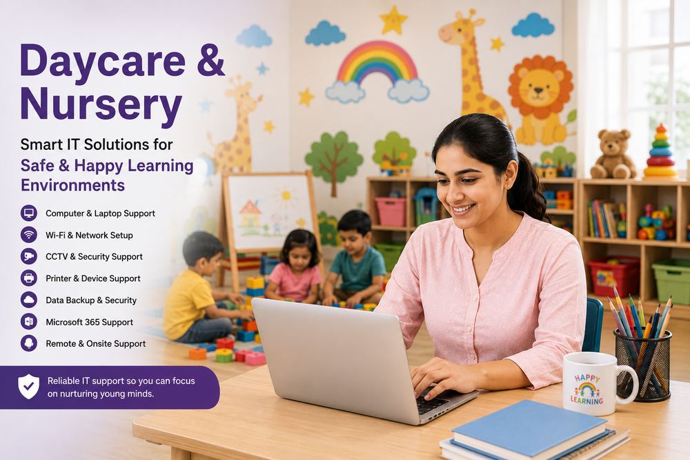 IT support for daycare and nursery