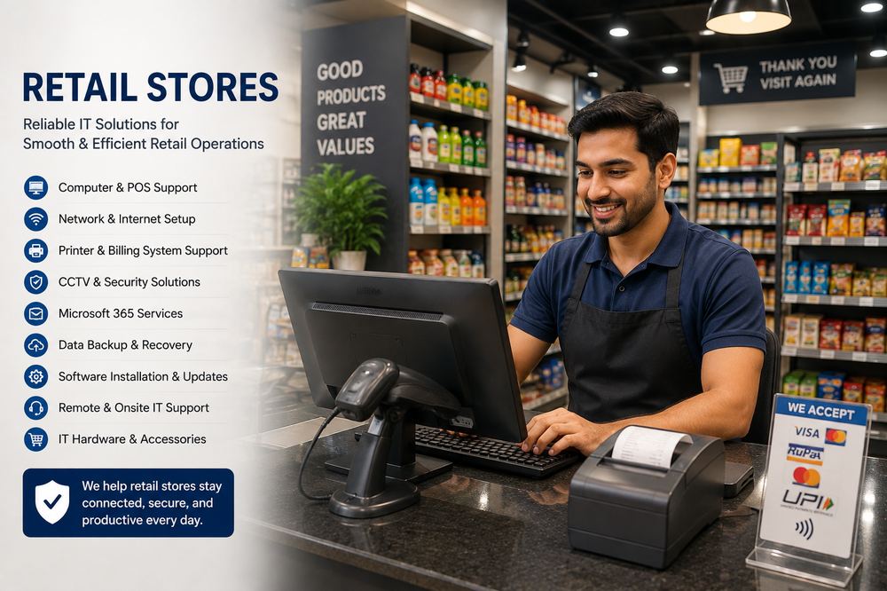 Retail Stores IT support
